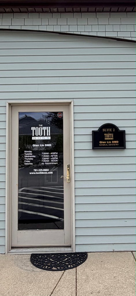 The Toothboss office entrance